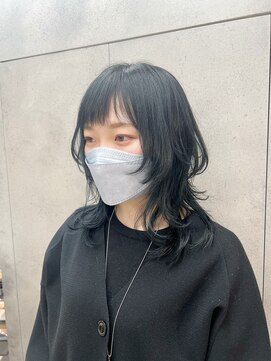 ヴェイン 渋谷(vain) ディスコネウルフ/ミディアムレイヤー/くらげウルフ