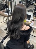 透明感グレージュカラー