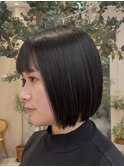 ぱつんとボブ