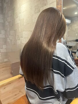 ヘアサロン アプリ(hair salon APPLI) ツヤっツヤロングストレート⌒♪