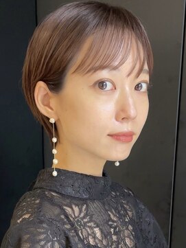 ノイ(noi) 顔周りレイヤーカットくびれヘアミルクティーベージュカラー