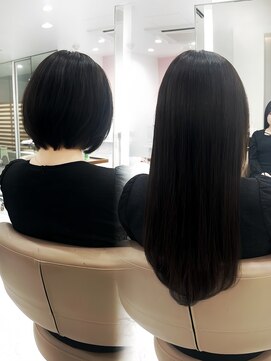 リゼル ユア 渋谷(RISEL YUA) 黒髪ストレート