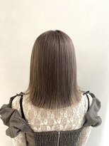 マスカリ(muscali)&nbsp;#丸型#ホワイトグレージュ#ミニウルフ#チェリーブラウンa84