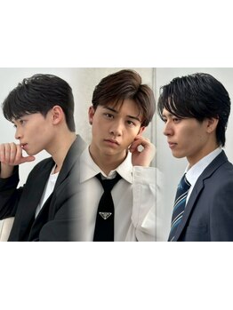 オフィスづかいもできる万能スタイルをご提案！メンズパーマ×ビジネススタイル[men's/メンズ/池袋]