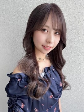 リル(Lille 橋本) ラベンダーミルクティー/くすみベージュ/韓国風巻き