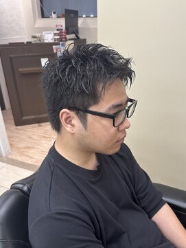 オアゾバーバー(OAZO BARBER) ショートパーマ