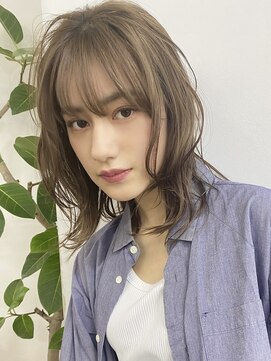 エリマバイフィフス 調布(elima by fifth) ショートヘア顔周りレイヤーブリーチダブルカラーショートボブ