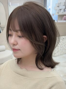 ビュー フクオカ(VIEW FUKUOKA) 髪質改善/レイヤーカット/ミディアム/顔周りカット