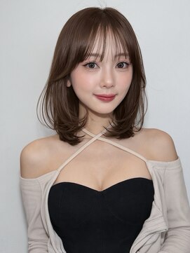 サンド 名古屋(sand) 韓国風/インナーカラー/縮毛矯正髪質改善/顔まわり/レイヤー