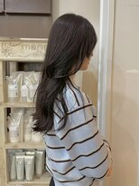 ファルファラ(farfara) 【farfara】艶髪ダークグレージュ/レイヤーカット/ウェーブ