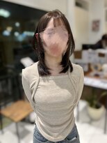 バサ 江古田店(BASSA)&nbsp;ハッシュ/透け感Olive grey【会話控えめ美容師Runa】