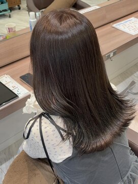 フェイス 伊勢原(FACE。) 【伊勢原】20代オリーブベージュ×美髪トリートメント