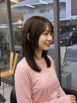 キビト(kibito)&nbsp;新宿若松河田曙橋牛込柳町レイヤーカットワンカール20代30代40代