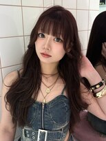 ノービス バイ パーキング 心斎橋(NOV!!!CE by PARKiiiNG) レイヤーカット/ブリーチなしダブルカラー/透明感カラー