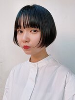 シンス 銀座(since)&nbsp;小顔似合わせカット/黒髪ナチュラルショートボブ【銀座駅】