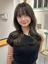 ラパンセ ブルー(LA PENSEE BLEU) オリーブベージュカラー 透明感カラー