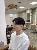 毛流れマッシュ