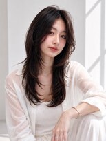 ノラ ギンザ(NORA GINZA)&nbsp;ウルフカット×ロング×レイヤー×前髪なし20代30代40代50代60代