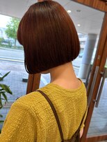 ハル 泉中央(hal)&nbsp;乾かすだけでおさまるボブ/レッドブラウン/hal泉中央