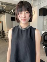 シティ(sity.)&nbsp;大名　ボブ　ボブパーマ　顔周りレイヤー