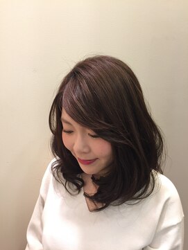 ゼル 郡山(ZELE) 愛されミディ【郡山/髪質改善/インナーカラー/ブリーチ】