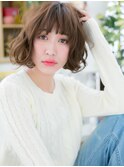 *bliss戸田公園*フェミニンボブ☆ふわくしゅくせ毛風a