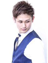 フジヤマ バーバー ショップ(FUJIYAMA BARBER SHOP)&nbsp;ショートレイヤーソフトツーブロック ビジカジ
