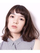 花暮美容室 ミディアムボブスタイル