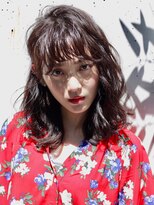 エムスラッシュ みなとみらい馬車道店(M SLASH)&nbsp;M.SLASH馬車道/ラベージュ/抜け感/くびれヘア/エアリーミディz2