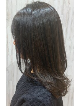 アンジュ 篠ノ井店(ange) レイヤースタイル×グレー