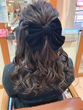 テトラ バイ ネオリーブ 横浜西口店(tetra by neolive) 王道可愛いハーフアップスタイル＊*