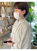 つやっと丸みショート