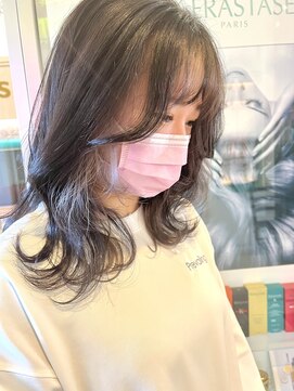 コワファースト させぼ五番街店(COIFF1RST) 韓国風フェイスレイヤー×フェイスフレーミング