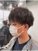 メンズ×ツイストスパイラルパーマ