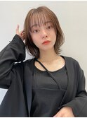 韓国風ボブ レイヤーボブ パーマ フェイスレイヤーt510