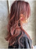 暖色系カラーカシスレッド