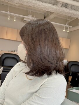 ザックジングウ 表参道(ZACC JINGU) レイヤーカット/ベージュ/レイヤーボブ