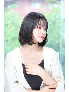 アエレ(Aere) 【Aere池袋】大人可愛い×シースルーバング×ボブ☆小林