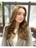 ローネス ギンザ(LONESS ginza)&nbsp;ロングレイヤー 小顔カット 2way バング韓国へア髪質 改善