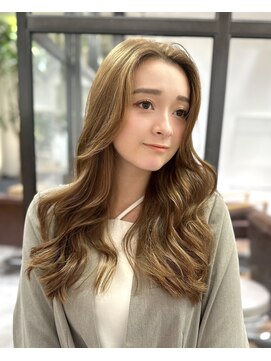 ローネス ギンザ(LONESS ginza) ロングレイヤー 小顔カット 2way バング韓国へア髪質 改善