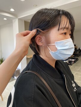 シンス(Since) インナーカラー/イヤリングカラー/ボブ/ワンレンボブ