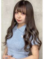 ボヤージュニケ(Voyage Nike) 透け感ブラウン×シールエクステ