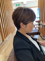 グランバイ アトリエドングリ(Grand × AtlierDonguri) お客様髪質改善データ1170(ハンサムショート)