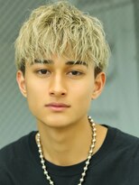 クロト 熊本(KUROT)&nbsp;シャドウパーマ風マッシュ/ツーブロック/マットアッシュ