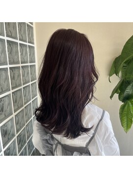 ボアップ 新居浜店(boappu) #ピンクラベンダー #ブリーチなし #イルミナカラー