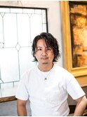 メンズ 七三大人パーマ パーマスタイル ウルフ