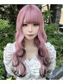 ビューティ スタジオ モッズ 渋谷(beauty studio M.O.D shibuya)&nbsp;ピンク×ブラック裾カラーにレイヤーを入れて動き感up☆