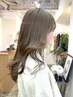 【ちな限定クーポン◎】カット＋ブリーチなしダブルカラー　￥14300