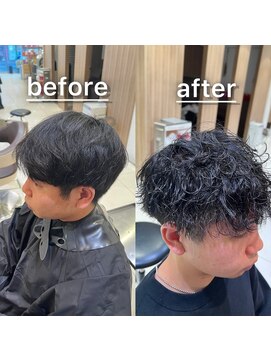 アッシュ 等々力店(Ash) 波巻きスパイラルパーマ