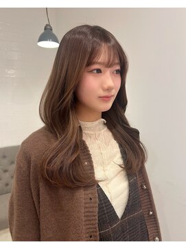 ラヴィズム 長岡店(LUVISM) ◎韓国ヘアー顔周りレイヤーおくれ毛前髪新潟長岡宮関